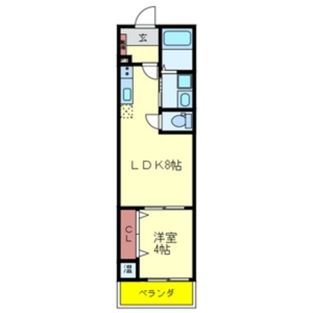 シーカルアアリモトの物件間取画像